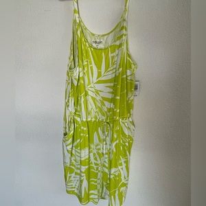 Lime green Torrid Romper